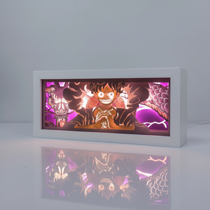 Caja de Luz Anime 3D – Ilumina a tu Personaje Favorito ✨